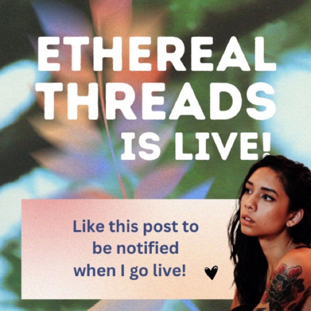 Going LIVE today at 3:00pm ET 💙 Like this post to be notified!
